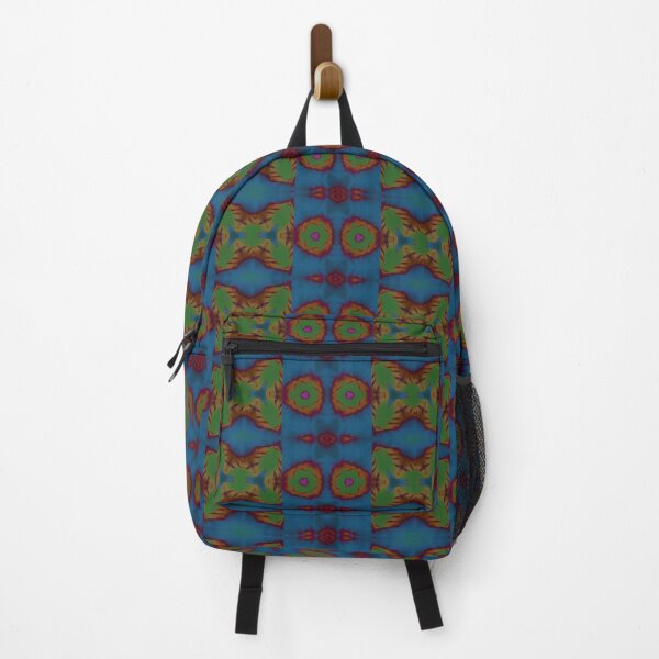 Item preview, African print Colorful green, brown, blue and orange colors. designed and sold by NaniniDesigns.