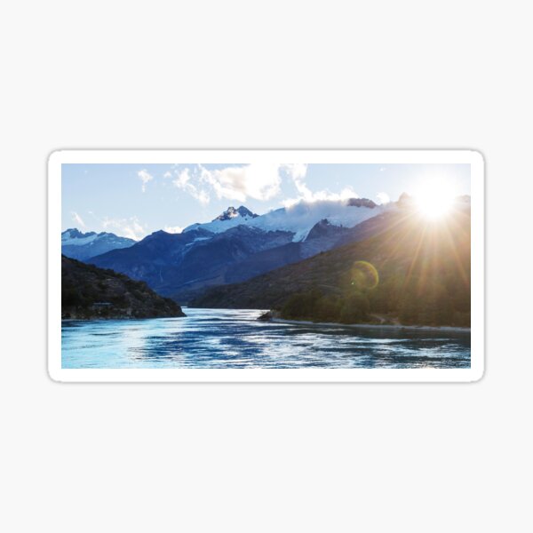 Artikel-Vorschau von Bergsee-Wanddekoration, Panorama, Panorama, Kunst, Seeleben, Sonnenuntergang am See, toller See-Sonnenuntergang, Wandposter, Natur, Sonnenuntergänge, Cottage-Szene, Cottage-Himmel, designt und verkauft von eyesight4vision.