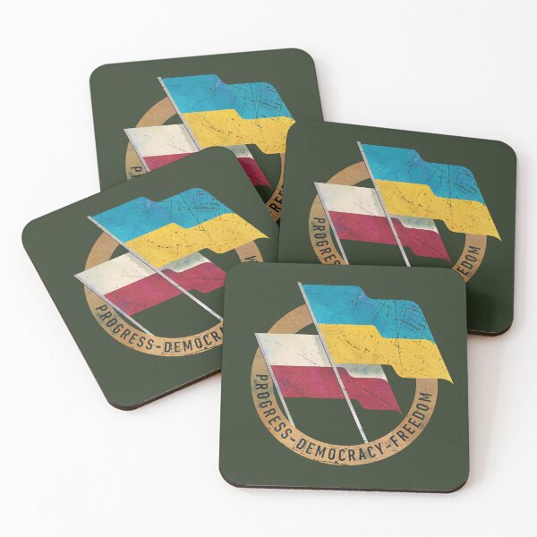 Item preview, Ukraine - Poland Friendship Emblem designed and sold by Lidra Zehcnas.