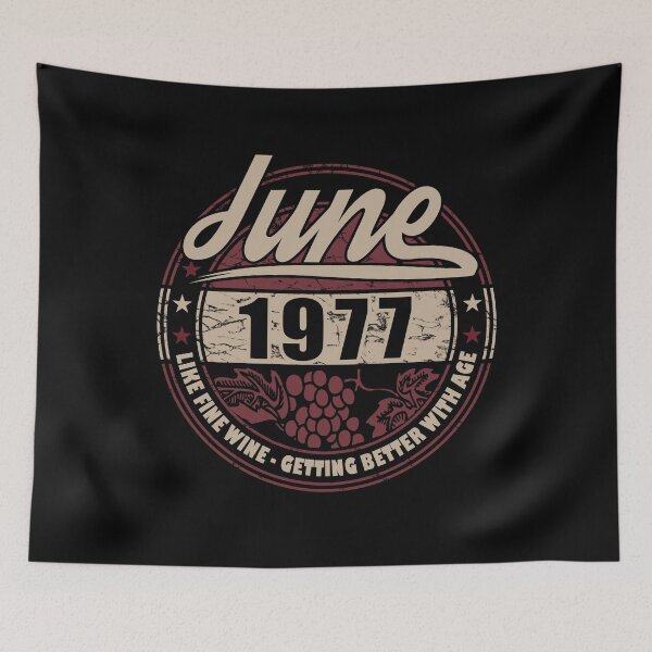Item preview, Like Fine Wine - Birthday June 1977 designed and sold by MoonsmileProd.