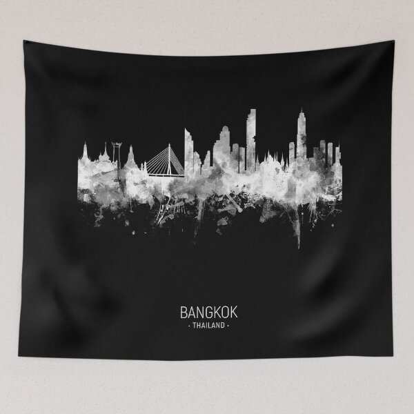 Artikelvorschau, Bangkok Thailand Skyline entworfen und verkauft von ArtPrints.