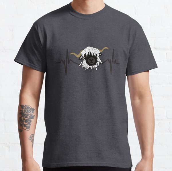 Schaf Herzschlag Classic T-Shirt