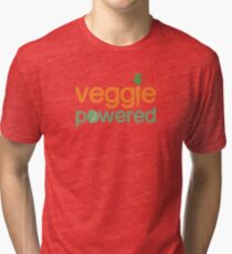 Veggie Vegetable Powered Vegetarian Tri-blend T-Shirt