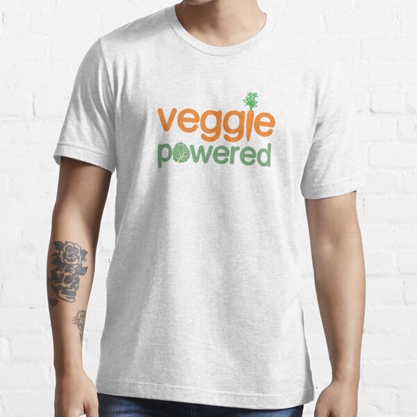 Veggie Vegetable Powered Vegetarian Essential T-Shirt