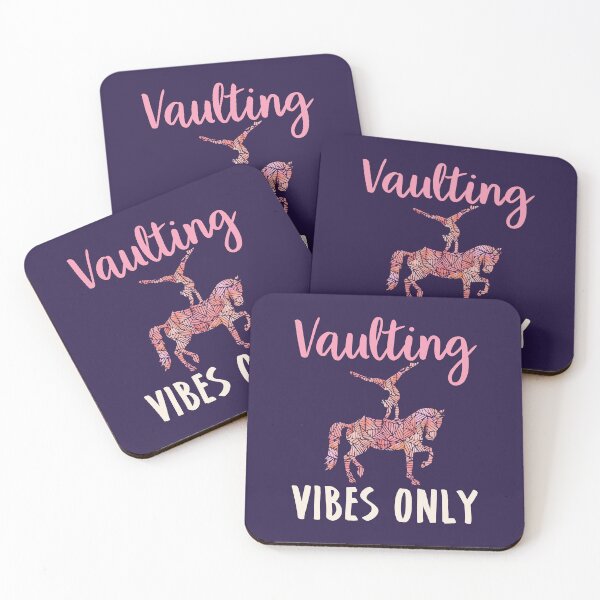 Item preview, Equestrian Vaulting Horse Acrobatics Vaulting Vibes Only designed and sold by jaygo.