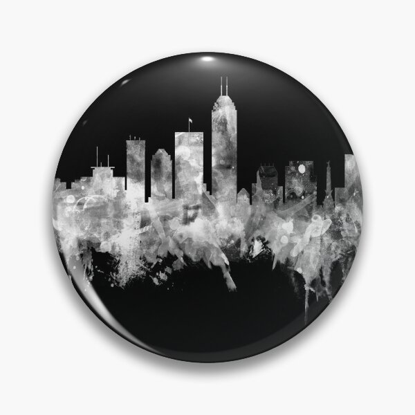 Artikelvorschau, Indianapolis Indiana Skyline entworfen und verkauft von ArtPrints.
