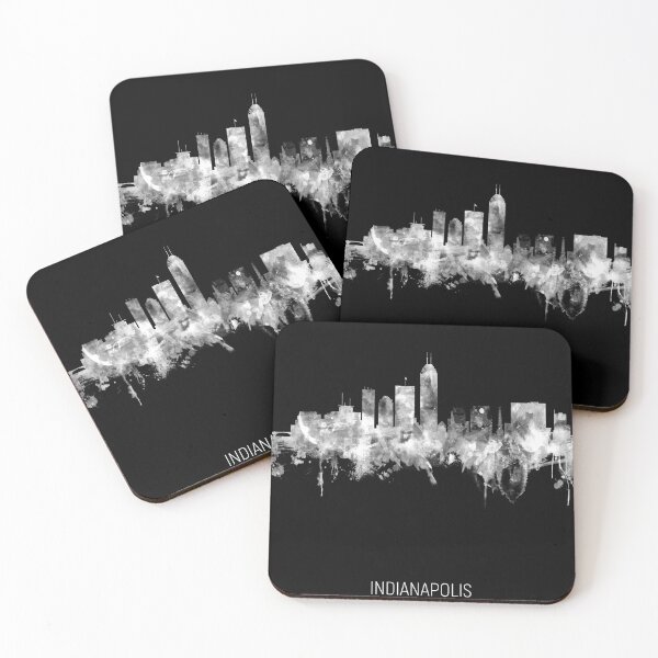Artikelvorschau, Indianapolis Indiana Skyline entworfen und verkauft von ArtPrints.