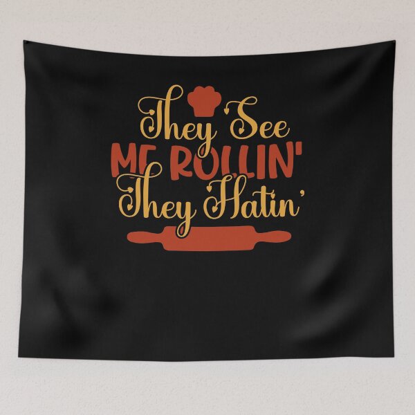 Item preview, They See Me Rollin They Hatin Funny Golfers designed and sold by 3colors3.