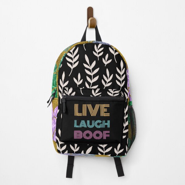 Item preview, Live Laugh Boof - Colorful Retro Typography | Funny Ironic Quotes designed and sold by Delandor.