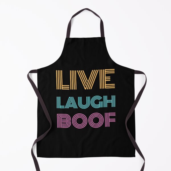 Item preview, Live Laugh Boof - Colorful Retro Typography | Funny Ironic Quotes designed and sold by Delandor.
