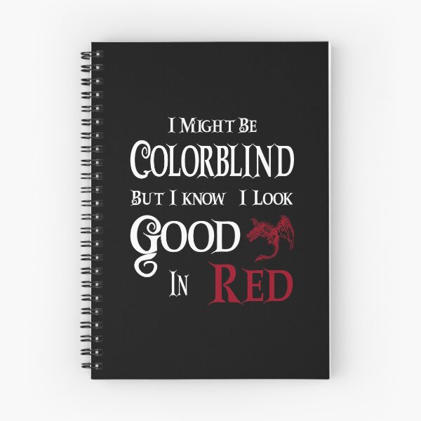 Item preview, I Might Be Colorblind But I Know I Look Good In Red designed and sold by Momona-design.