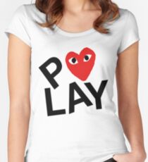 Comme des Garçons PLAY Women's Fitted Scoop T-Shirt
