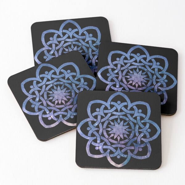 Item preview, Celtic Flower Universe designed and sold by fraktonart.