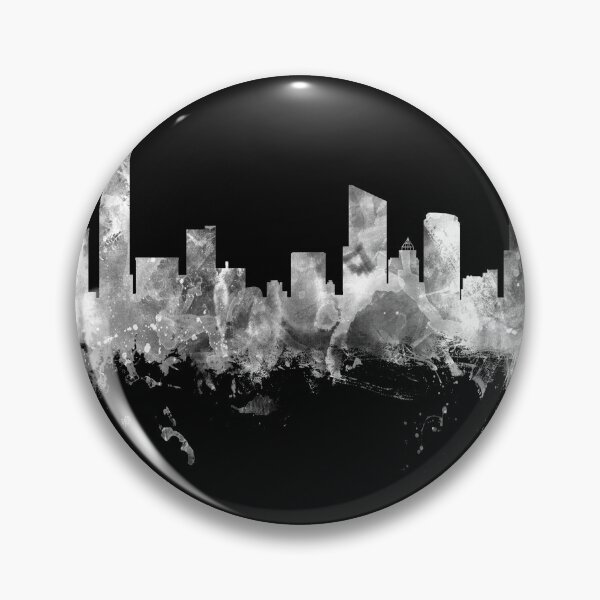 Item preview, Grand Rapids Michigan Skyline designed and sold by ArtPrints.