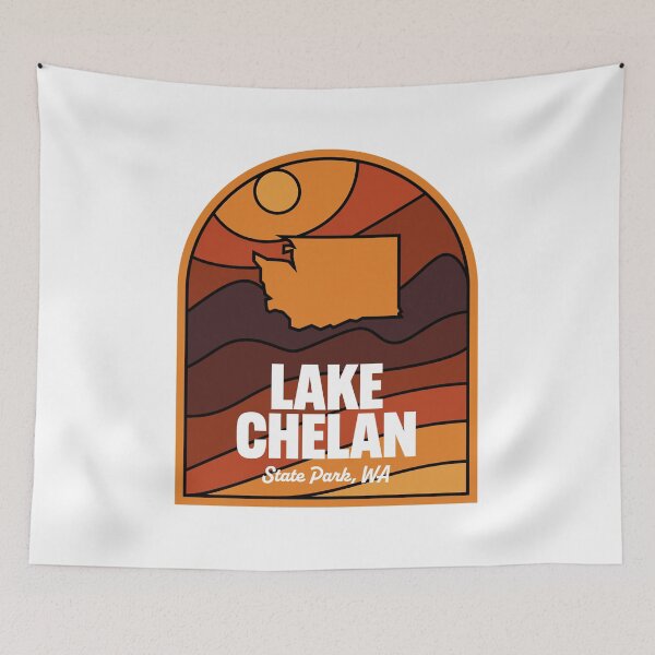 Item preview, Lake Chelan State Park Washington designed and sold by HalpinDesign.