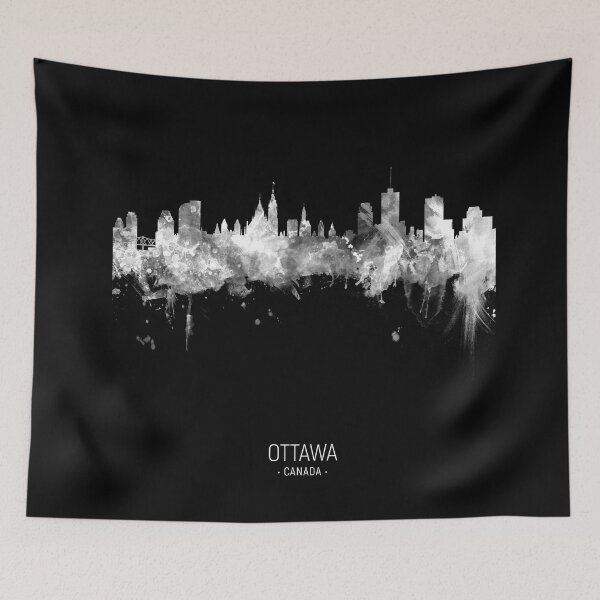 Item preview, Ottawa Canada Skyline designed and sold by ArtPrints.