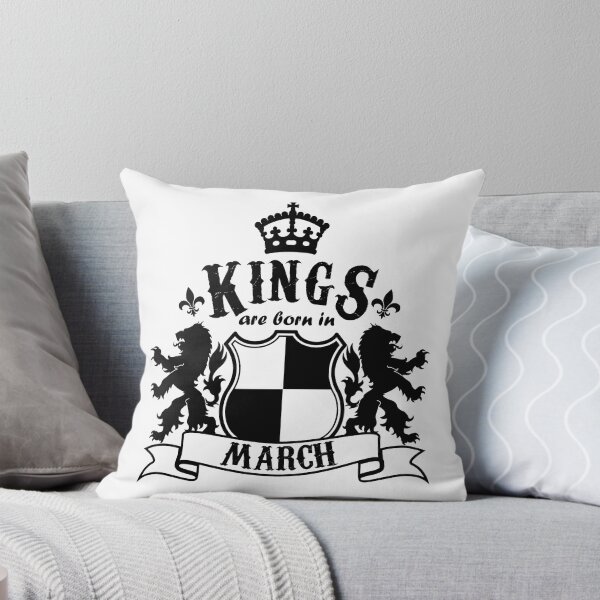 Item preview, Kings are born in March designed and sold by beloknet.