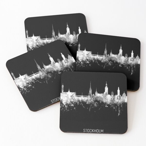 Artikelvorschau, Stockholm Sweden Skyline entworfen und verkauft von ArtPrints.