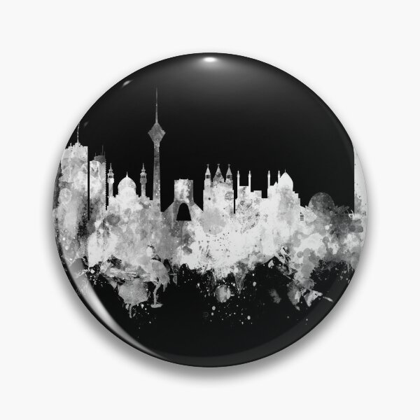 Item preview, Tehran Iran Skyline designed and sold by ArtPrints.