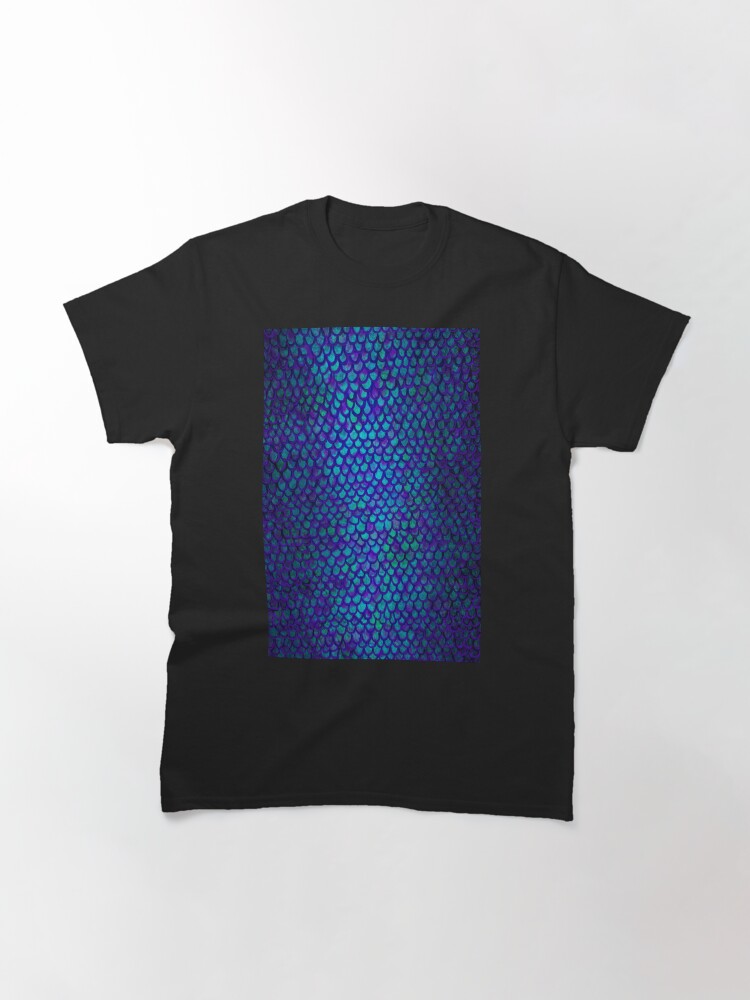 Alternate view of Sea Monster Dragon Lizard Scales Classic T-Shirt