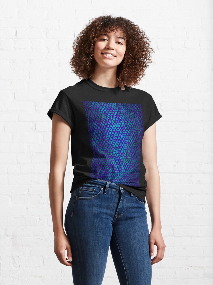 Alternate view of Sea Monster Dragon Lizard Scales Classic T-Shirt