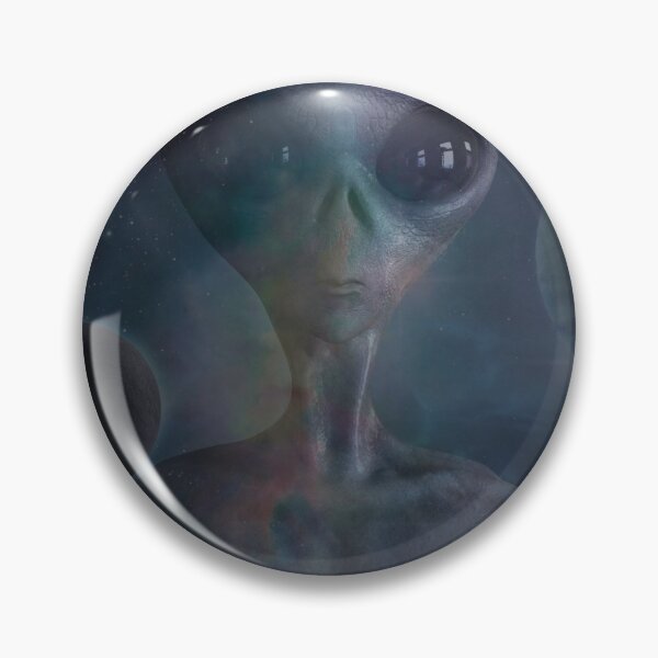 Item preview, I Believe Alien Outer Space Planets Nebula, Artwork designed and sold by HappyHermit9.