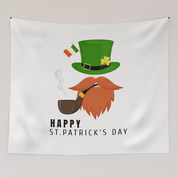 Item preview, HAPPY ST PATRICKS DAY HAT IRISH SHAMROCK designed and sold by Dieowl.