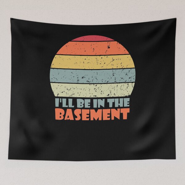 Item preview, I'll Be In The Basement Drum Set Drumming Drummer designed and sold by 3colors3.