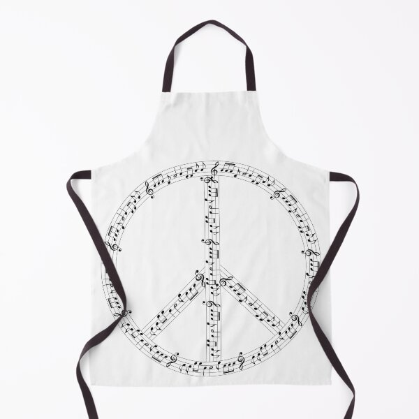 Item preview, Peace sign with Music Notes designed and sold by Scopestor.