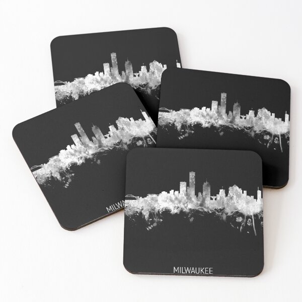 Item preview, Milwaukee Wisconsin Skyline designed and sold by ArtPrints.