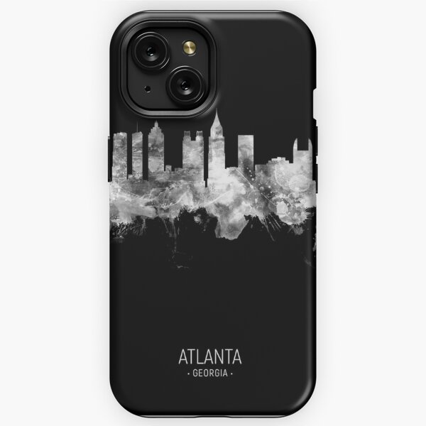 Atlanta Baseball Team All Time Legends Atlanta City Skyline 