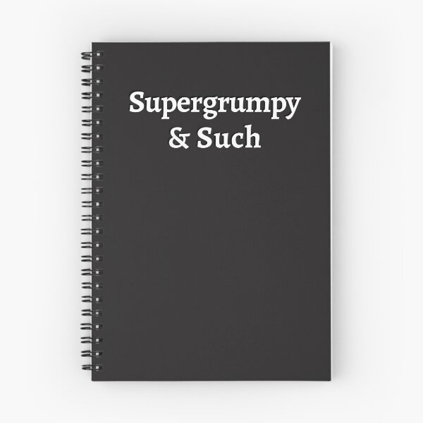 Item preview, Supergrumpy & Such Funny Fashion Logo Parody designed and sold by LGbubble.