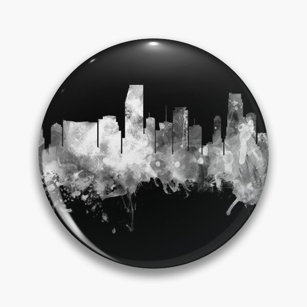 Item preview, Miami Florida Skyline designed and sold by ArtPrints.