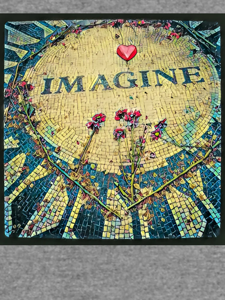 Thumbnail 6 of 6, Lightweight Sweatshirt, Imagine designed and sold by RandaRubyRed.