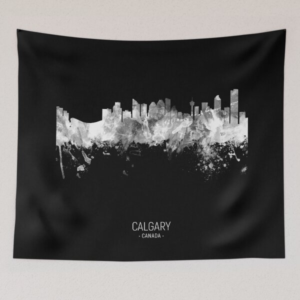 Item preview, Calgary Canada Skyline designed and sold by ArtPrints.