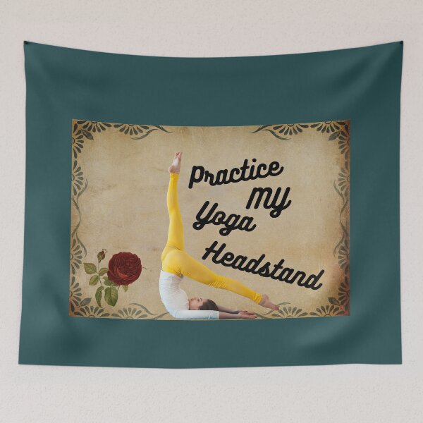 Item preview, This Is My Yoga Headstand designed and sold by SolSel ⭐⭐⭐⭐⭐.