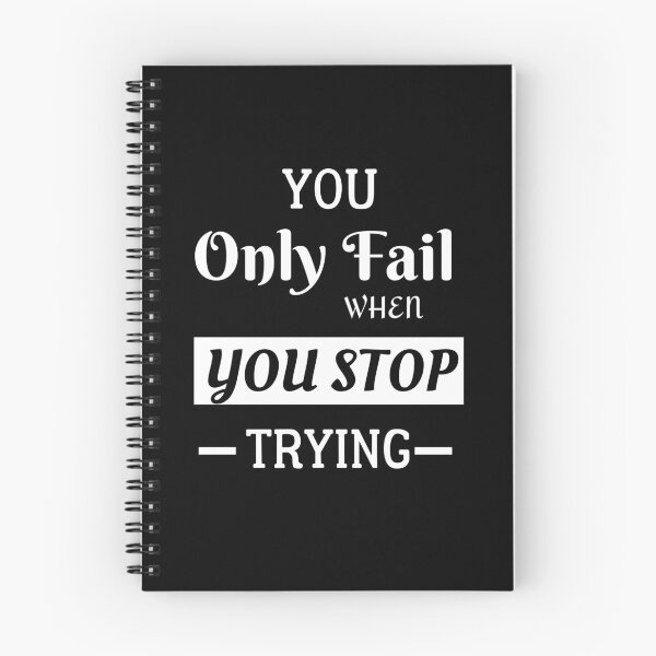 Item preview, you only fail when stop trying  Inspirational, Motivation, Motivational, Motivation Quote Tee, You Are Only Limit, Workout, Motivation designed and sold by JUSTDOIT ⭐⭐⭐⭐⭐.