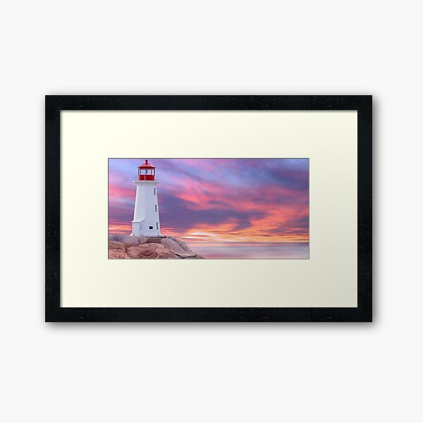 Item preview, Panoramic,Panorama,  Lighthouse art,Lighthouse,lake life,Sunset lake,great lake sunset, Nature scene,Nature sunsets,Cottage scene,cottage sky designed and sold by eyesight4vision.