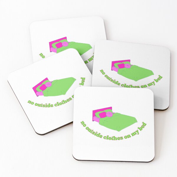 Item preview, no outside clothes on my bed designed and sold by gigi_draws.