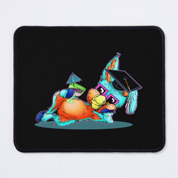 Item preview, Graduation Party Animal Donkey Cartoon - blue designed and sold by iduzarts.