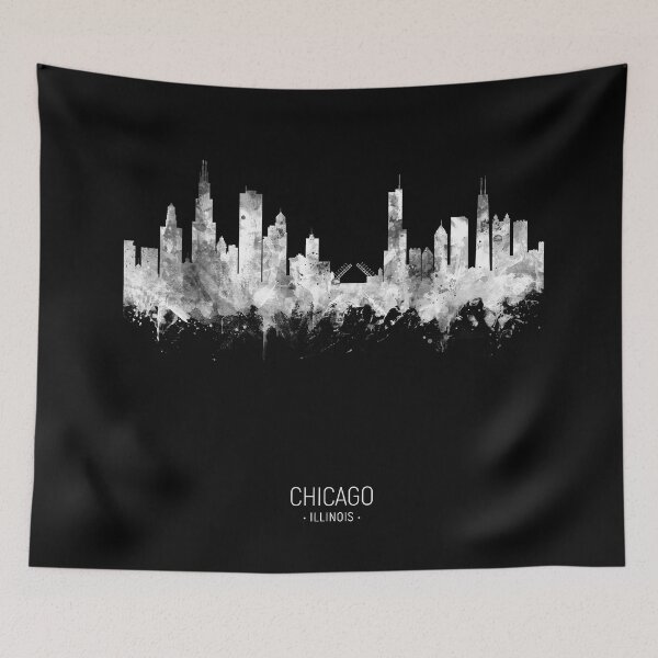 Item preview, Chicago Illinois Skyline designed and sold by ArtPrints.