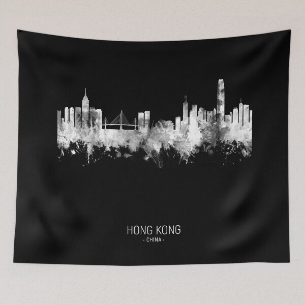 Artikelvorschau, Hong Kong Skyline entworfen und verkauft von ArtPrints.