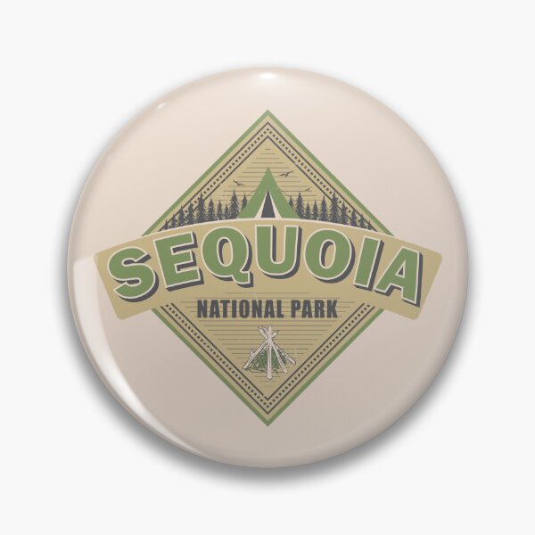Item preview, Sequoia National Park California Vintage US Camping Design designed and sold by CynthiaGraphics.