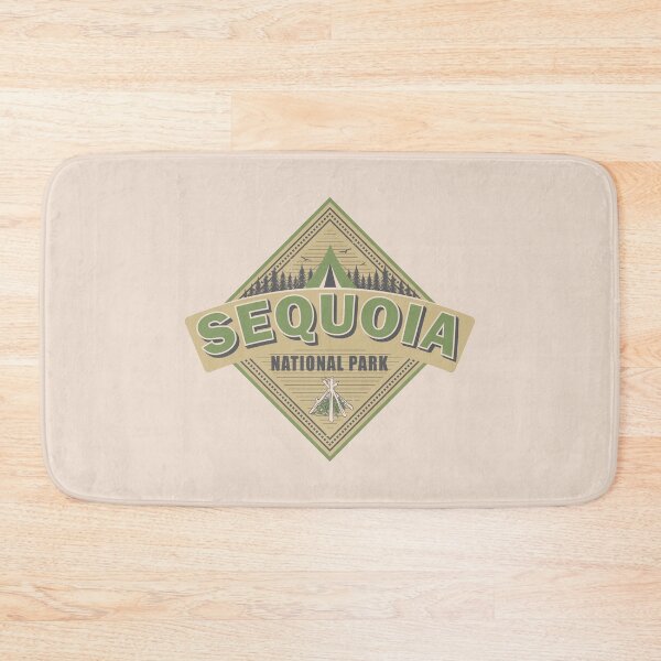 Item preview, Sequoia National Park California Vintage US Camping Design designed and sold by CynthiaGraphics.