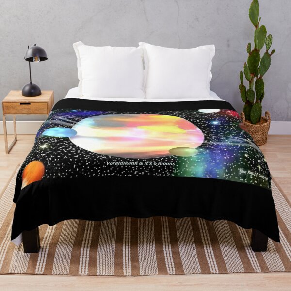 Item preview, Cosmic Art /  Voreldikonn & it's 6 radioactive moons designed and sold by Imagin8er.