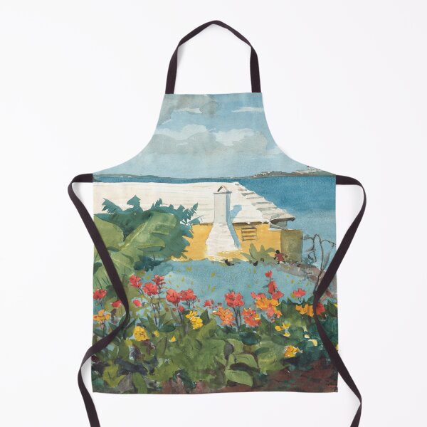 Item preview, Bermuda Flower Garden and Bungalow designed and sold by Belartee.