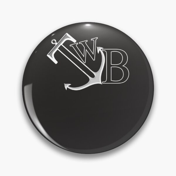 Item preview, TWB anchor logo on black Classic T-Shirt designed and sold by StefanBonetti.
