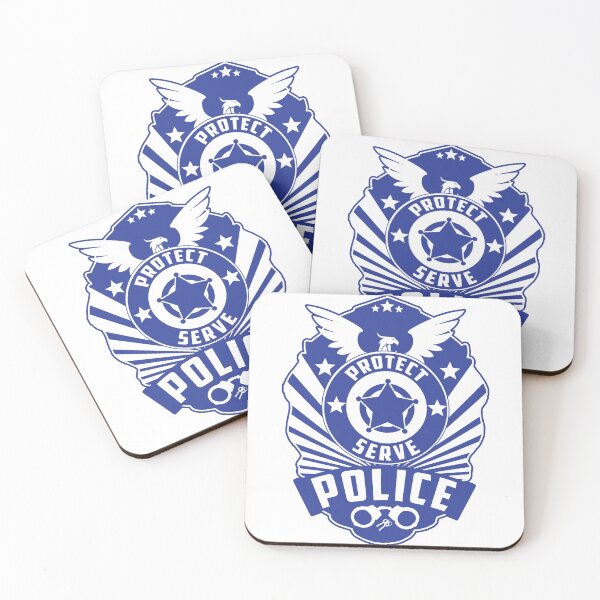 Item preview, Protect Serve Police Sign Police Logo designed and sold by Buyeseoshop.