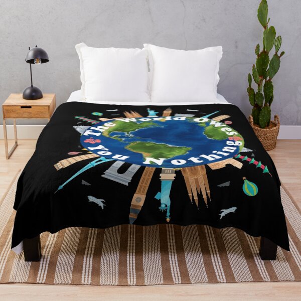 Item preview, The world owes you nothing designed and sold by Designhub14.