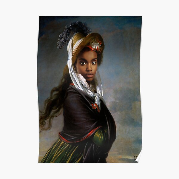 Portrait of a Young Caraweelo. Poster